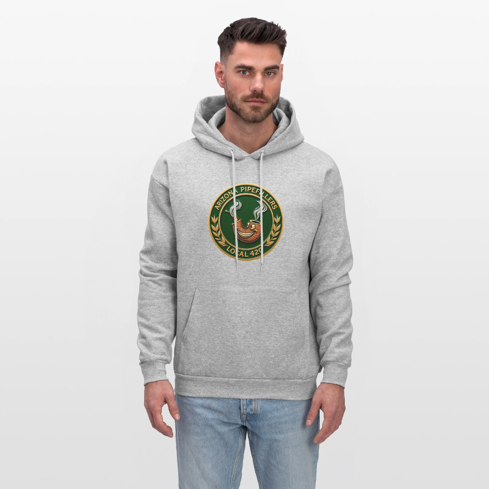 ARIZONIA PIPEFILLERS LOCAL 420 F/B DESIGN Men's Hoodie - heather gray