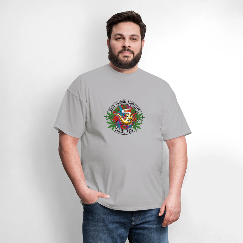 WEST VIRGINIA PIPEFILLERS LOCAL 420 F/B DESIGN Men's T-Shirt - rock