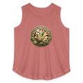 UTAH PIPEFILLERS LOCAL 420 F/B DESIGN Women's Curvy Relaxed Tank Top - mauve