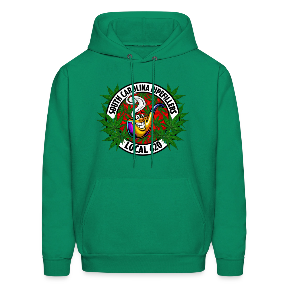 SOUTH CAROLINA PIPEFILLERS LOCAL 420 Men's Hoodie - kelly green