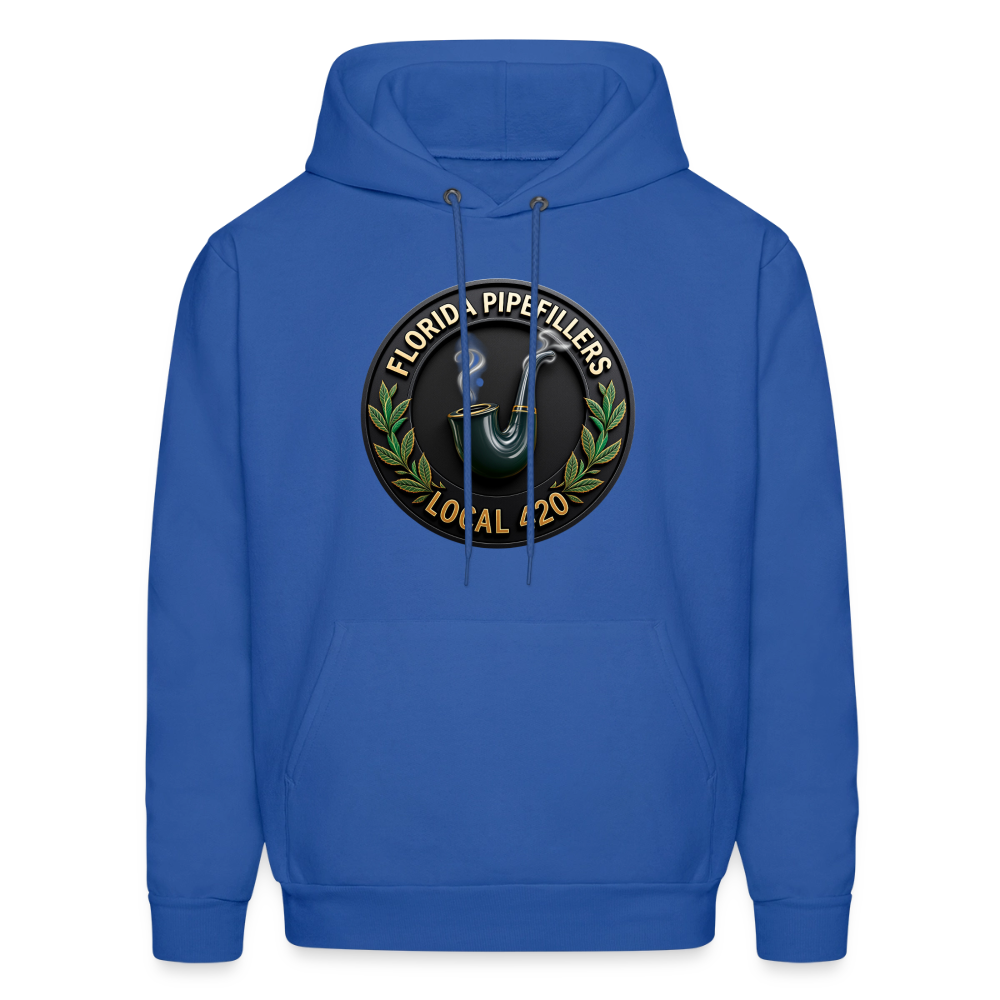 FLORIDA PIPEFILLERS LOCAL 420 Men's Hoodie - royal blue