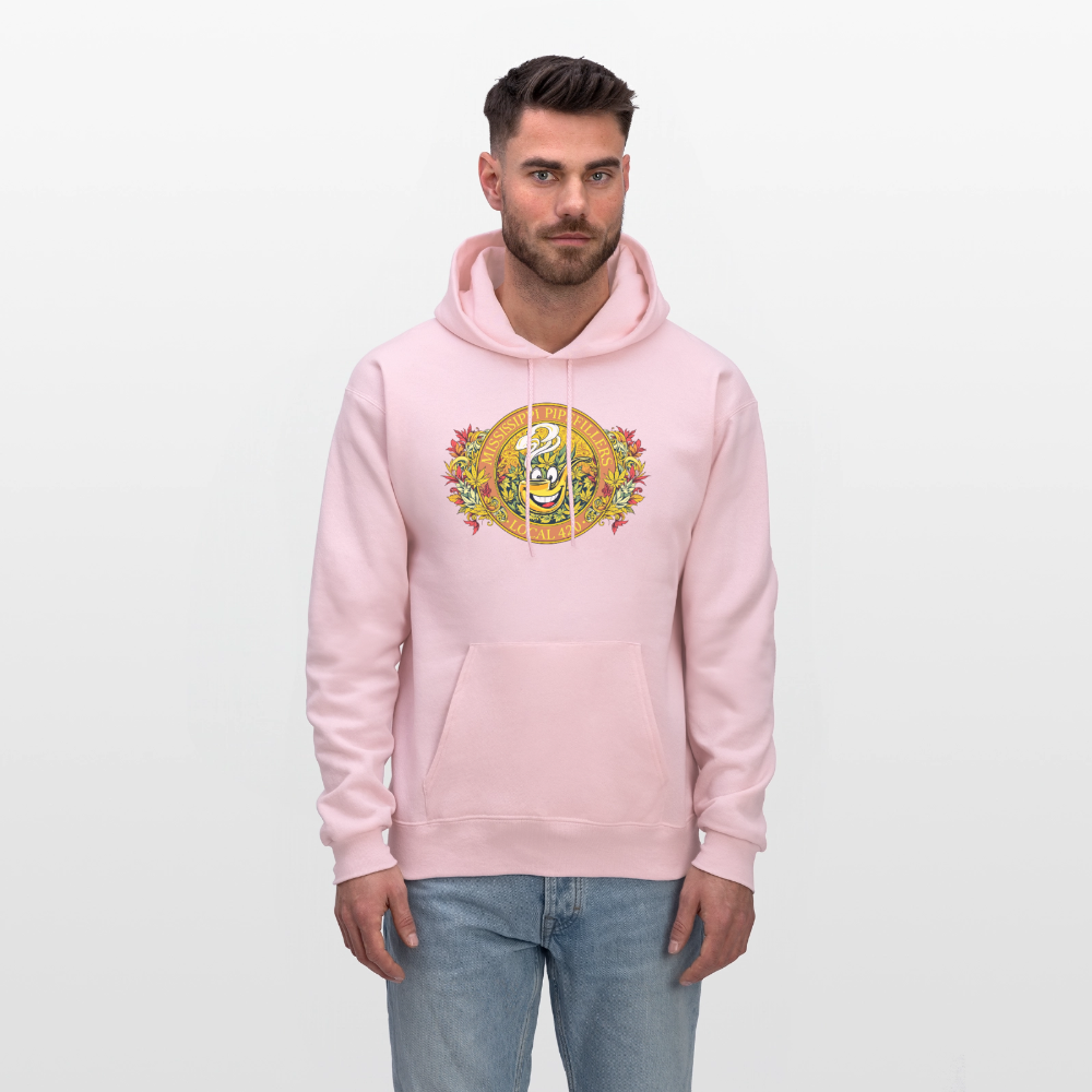 MISSISSIPPI PIPEFILLERS LOCAL 420 F/B DESIGNS Men's Hoodie - pale pink