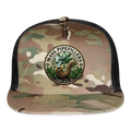 MASS PIPEFILLERS LOCAL 420 CAMO Trucker Hat - MultiCam\black