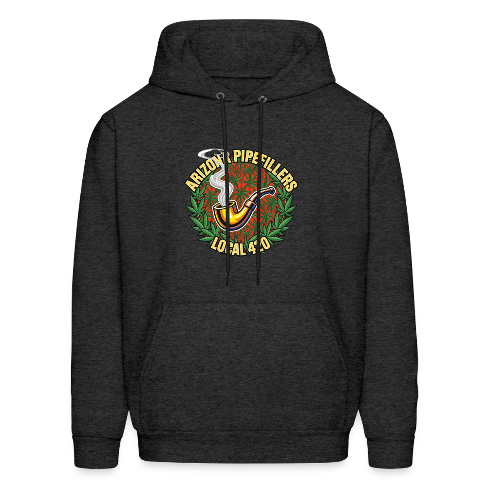 ARIZONA PIPEFILLERS LOCAL 420 F/B DESIGN Men's Hoodie - charcoal grey