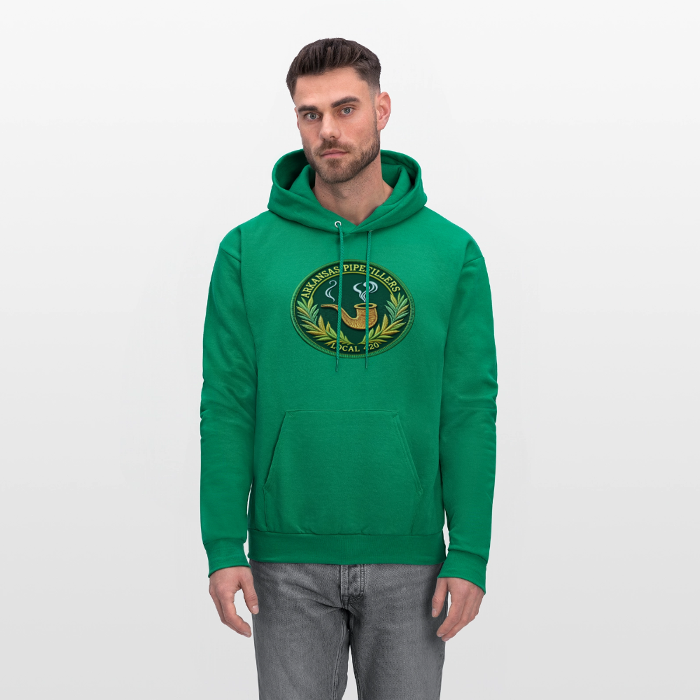 ARKANSAS PIPEFILLERS LOCAL 420  Men's T-Shirt - kelly green