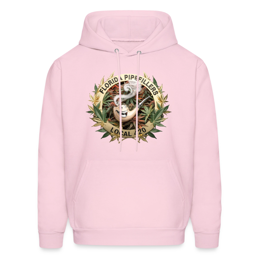 FLORIDA PIPEFILLERS LOCAL 420 Men's Hoodie - pale pink