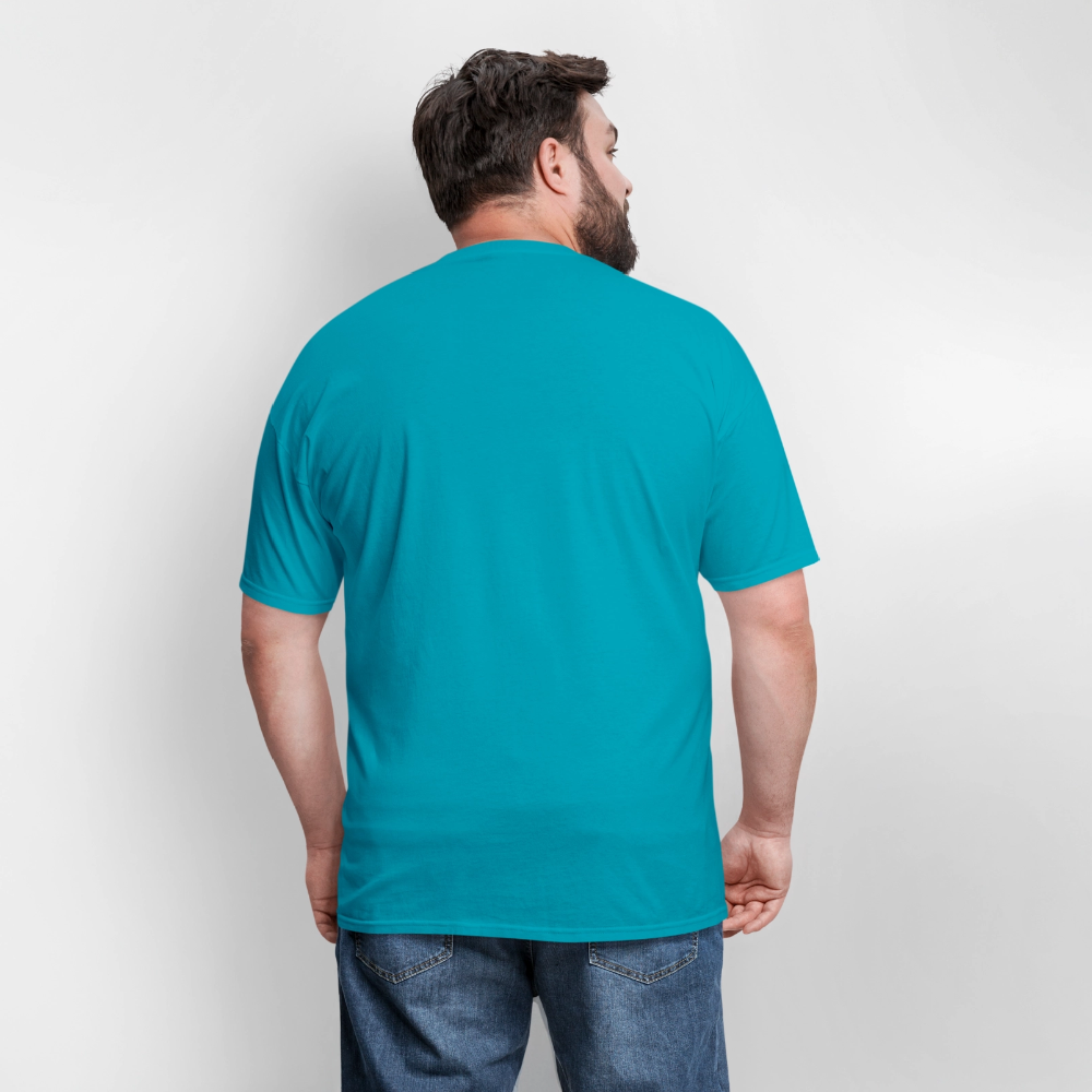 NEW JERSEY PIPEFILLERS LOCAL 420 Men's T-Shirt - turquoise