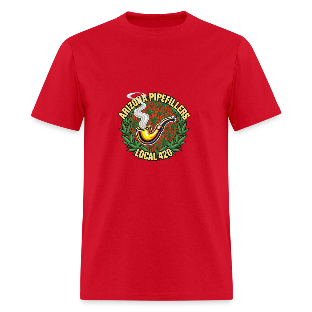 ARIZONA PIPEFILLERS LOCAL 420 MEN'S T-Shirt - red