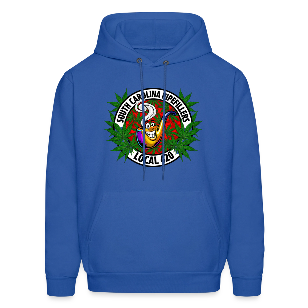 SOUTH CAROLINA PIPEFILLERS LOCAL 420 F/B DESIGN Men's Hoodie - royal blue