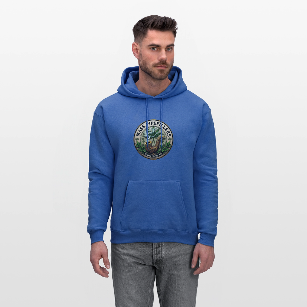 MASS PIPEFILLERS LOCAL 420 Men's Hoodie - royal blue