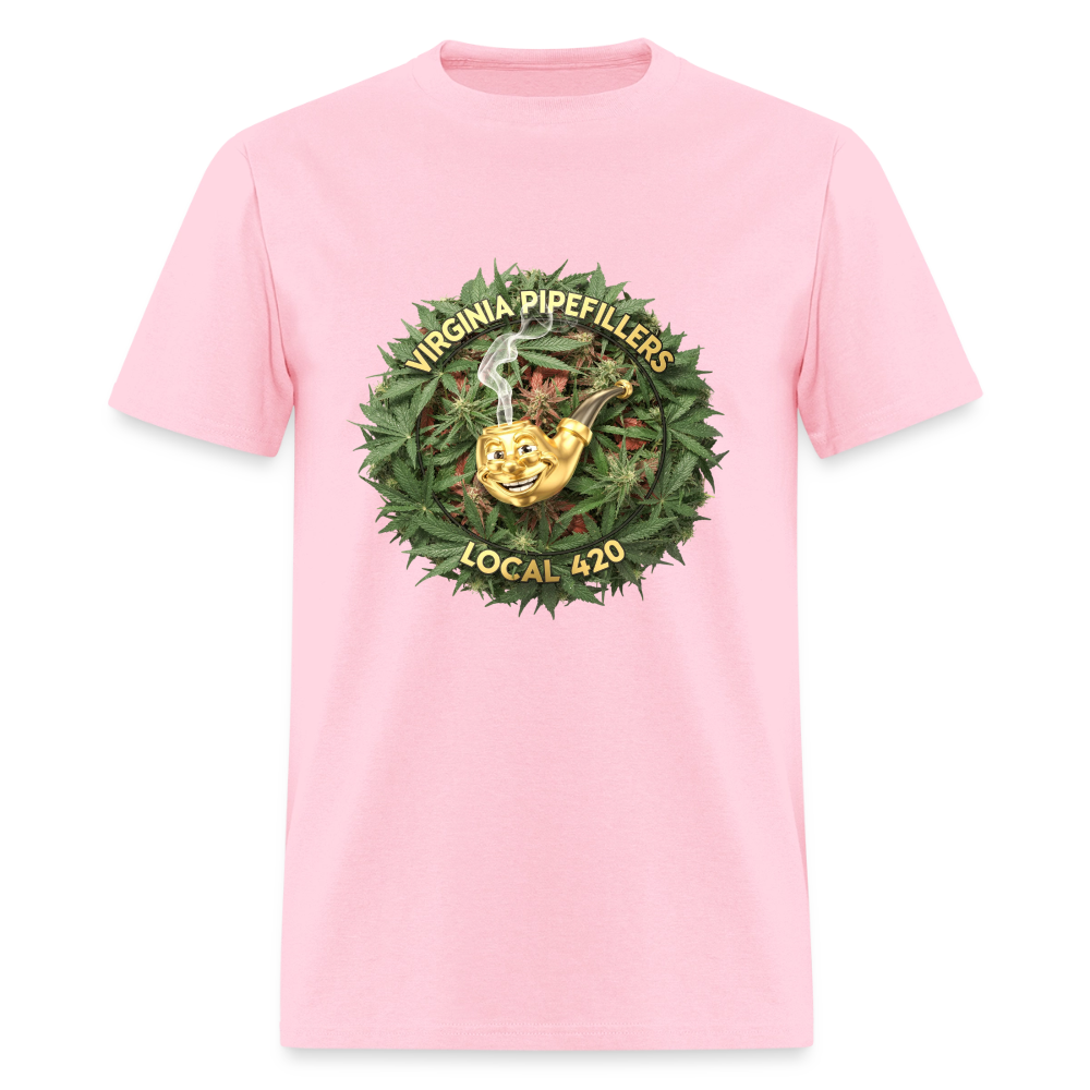 VIRGINIA PIPEFILLERS LOCAL 420 Men's T-Shirt - pink
