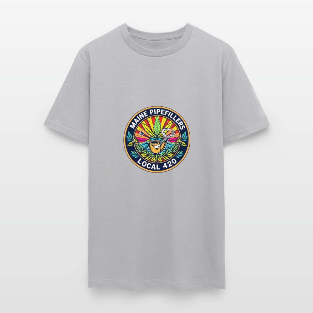 MAINE PIPEFILLERS LOCAL 420 Men's T-Shirt - rock