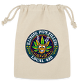 ILLINOIS PIPEFILLERS LOCAL 420 Reusable Gift Bag - Natural