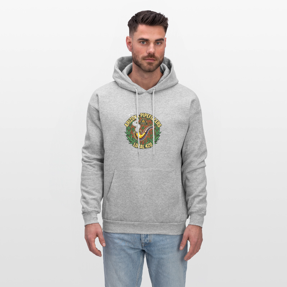 ARIZONA PIPEFILLERS LOCAL 420 Men's Hoodie - heather gray