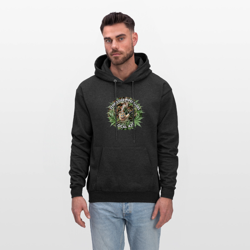 TENNESSEE PIPEFILLERS LOCAL 420 F/B DESIGN Men's  Hoodie - charcoal grey