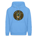 OKLAHOMA PIPEFILLERS LOCAL 420  Men's Hoodie - carolina blue