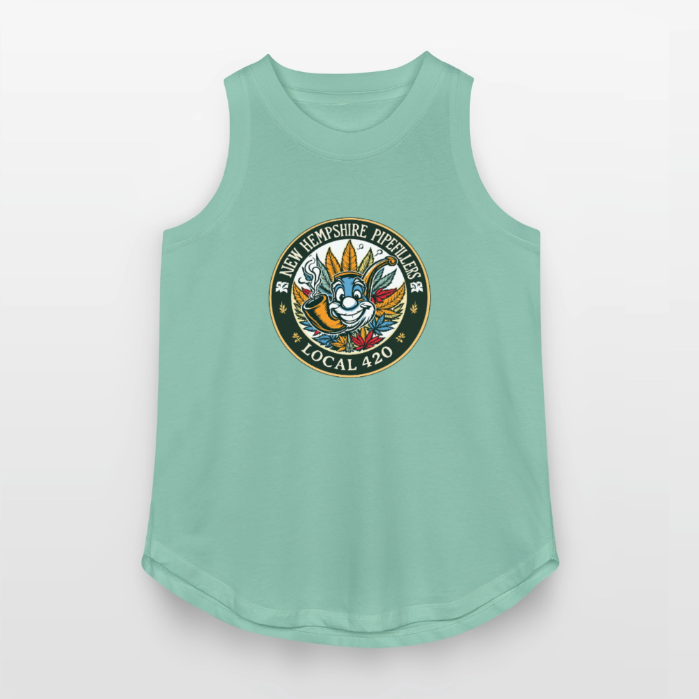 NEW HEMPSHIRE PIPEFILLERS LOCAL 420 Women's Relaxed Tank Top - saltwater