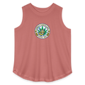 KANSAS PIPEFILLERS LOCAL 420 F/B DESIGNS Women's Curvy Relaxed Tank Top - mauve