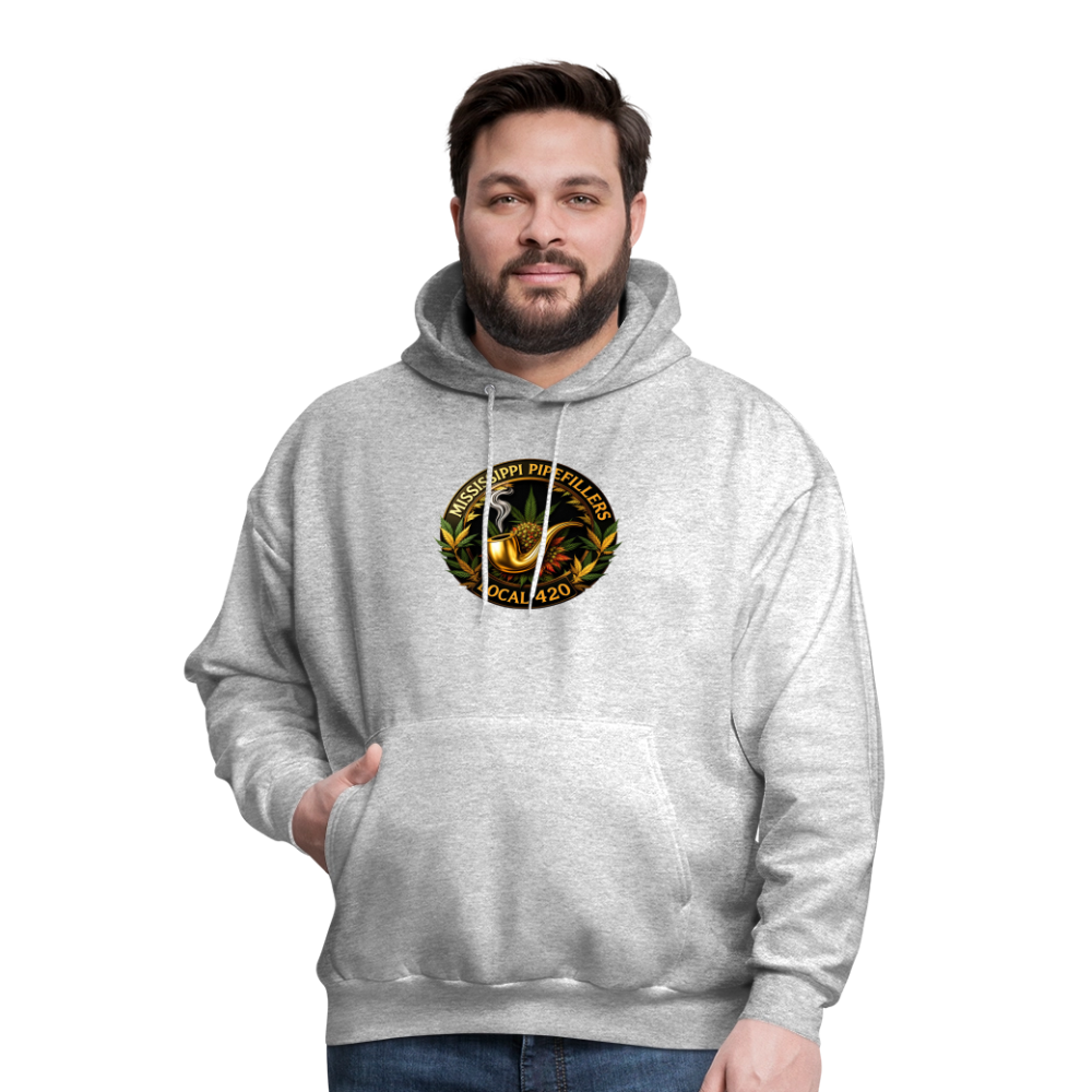 MISSISSIPPI PIPEFILLERS LOCAL 420 Men's Hoodie - heather gray