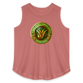 NEW JERSEY PIPEFILLERS LOCAL 420 Women's Curvy Relaxed Tank Top - mauve