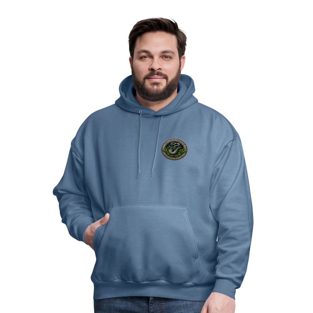 OREGON PIPEFILLERS UNION LOCAL 420 Men's Hoodie - denim blue