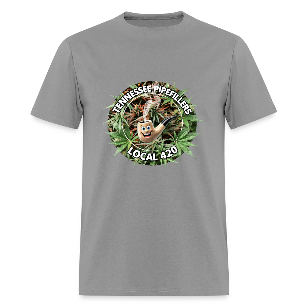 TENNESSEE PIPEFILLERS LOCAL 420 F/B DESIGN Men's T-Shirt - rock