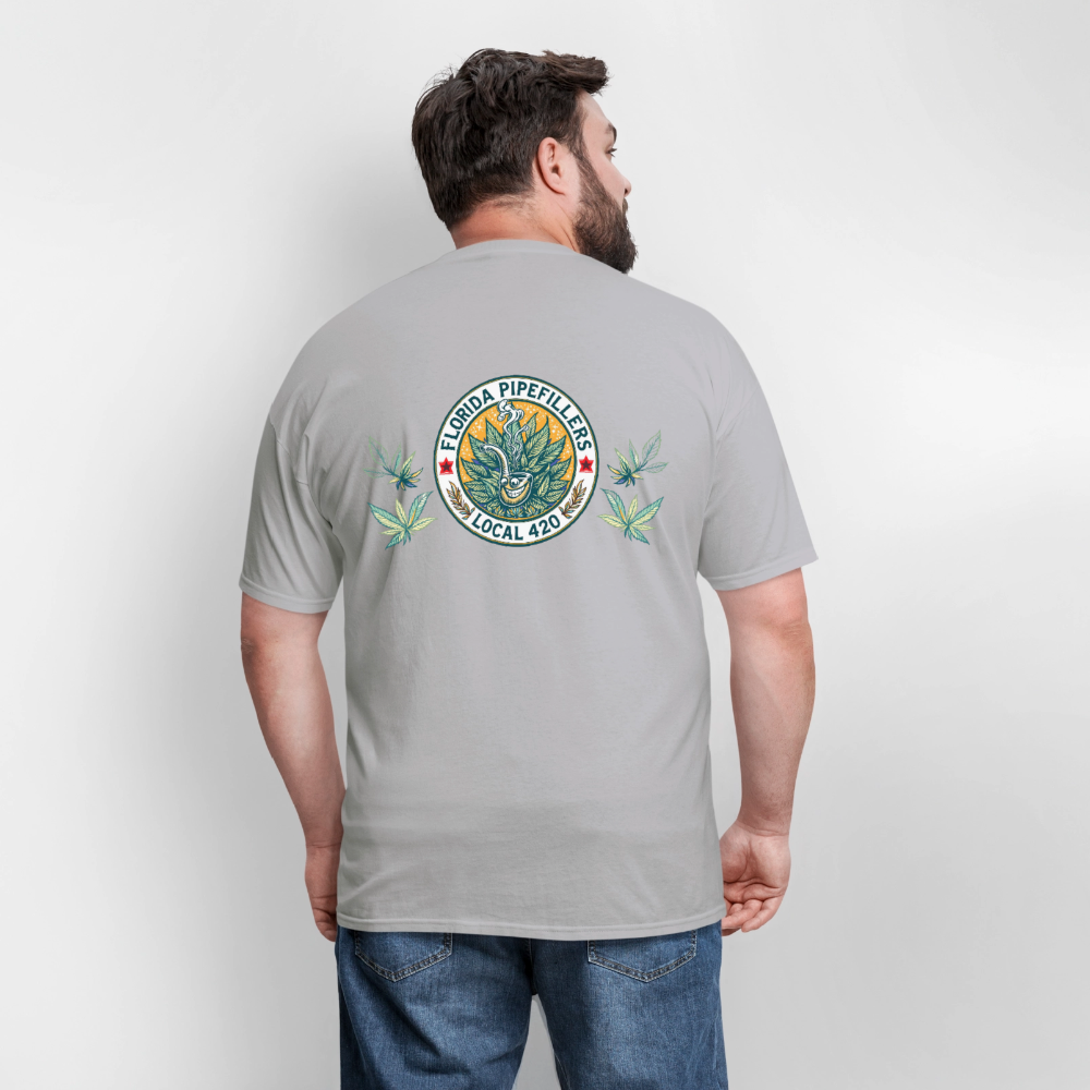FLORIDA PIPEFILLERS LOCAL 420 F/B DESIGN Men's T-Shirt - rock
