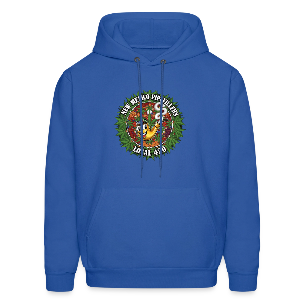 NEW MEXICO PIPEFILLERS LOCAL 420 Men's Hoodie - royal blue