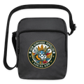NEW HEMPSHIRE PIPEFILLERS LOCAL 420 Upright Crossbody Bag - charcoal grey