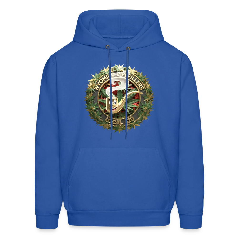 WYOMING PIPEFILLERS LOCAL 420 F/B DESIGN Men's Hoodie - royal blue