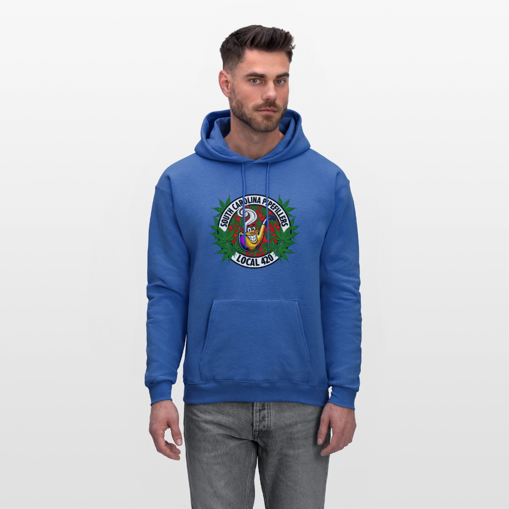SOUTH CAROLINA PIPEFILLERS LOCAL 420 F/B DESIGN Men's Hoodie - royal blue