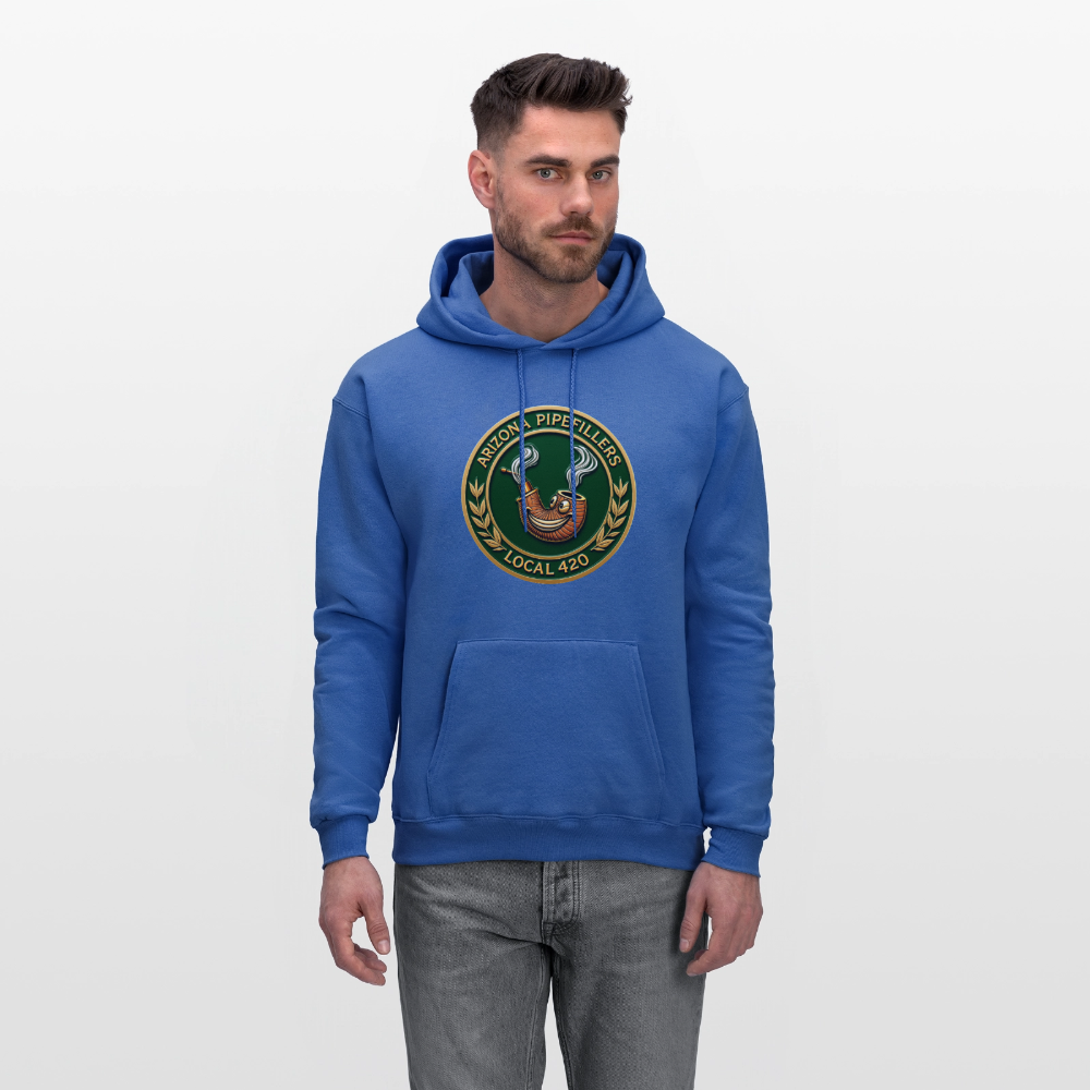 ARIZONIA PIPEFILLERS LOCAL 420 Men's Hoodie - royal blue