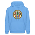 TEXAS PIPEFILLERS LOCAL 420 F/B DESIGN Men's Hoodie - carolina blue