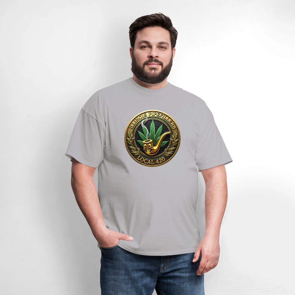 ILLINOIS PIPEFILLERS LOCAL 420 Men's T-Shirt | - rock