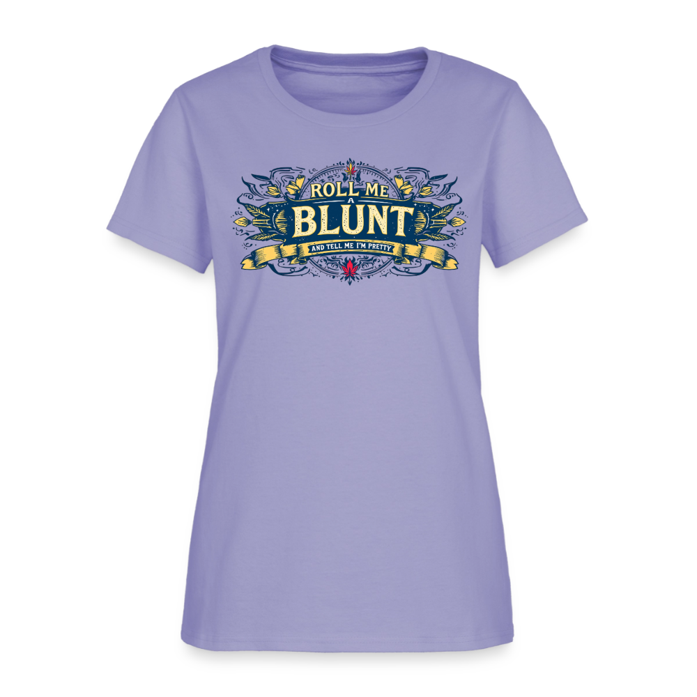 ROLL ME A BLUNT Women's T-Shirt - lavender