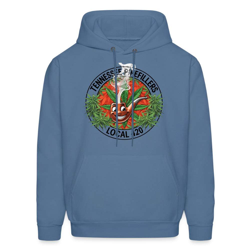 TENNESSEE PIPEFILLERS LOCAL 420 Men's Hoodie - denim blue