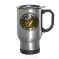 WISCONSIN PIPEFILLERS LOCL 420 Stainless Steel Travel Mug - silver