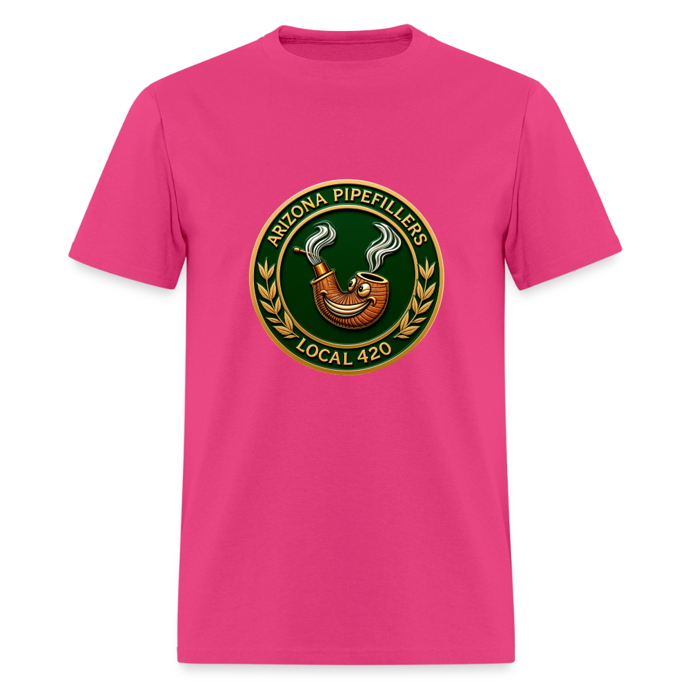 ARIZONIA PIPEFILLERS LOCAL 420 Men's T-Shirt - fuchsia