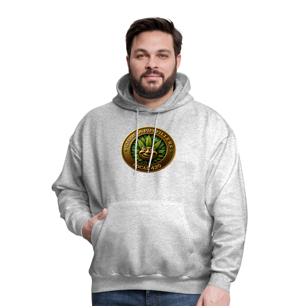 GEORGIA PIPEFILLERS LOCAL 420 Men's Hoodie - heather gray