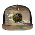DELAWARE  PIPEFILLERS LOCAL 420 CAMO Trucker Hat - MultiCam\black