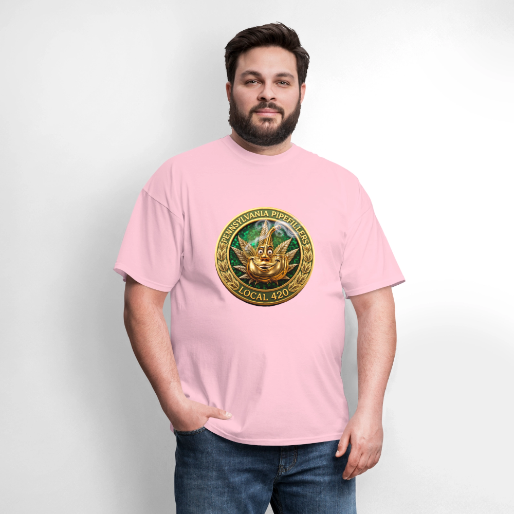 PENNSYLVANIA  PIPEFILLERS LOCAL 420 Men's T-Shirt - pink