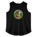 WASHINGTON PIPEFILLERS LOCAL 420 Women's Curvy Relaxed Tank Top - black
