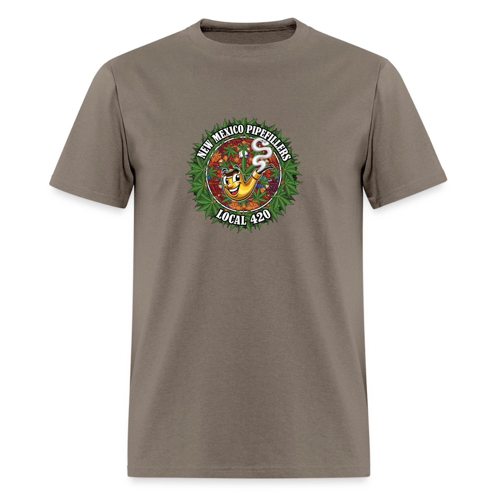 NEW MEXICO PIPEFILLERS LOCAL 420 MEN'S T-Shirt - safari