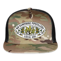 NEW HAMPSHIRE PIPEFILLERS LOCAL 420 Trucker Hat - MultiCam\black