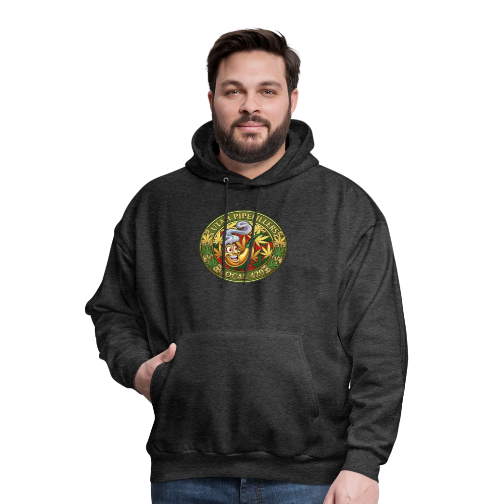 UTAH PIPEFILLERS LOCAL 420 Men's Hoodie - charcoal grey