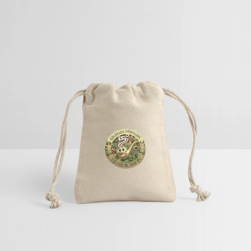 COLORADO PIPEFILLERS LOCAL 420 Reusable Gift Bag - Natural