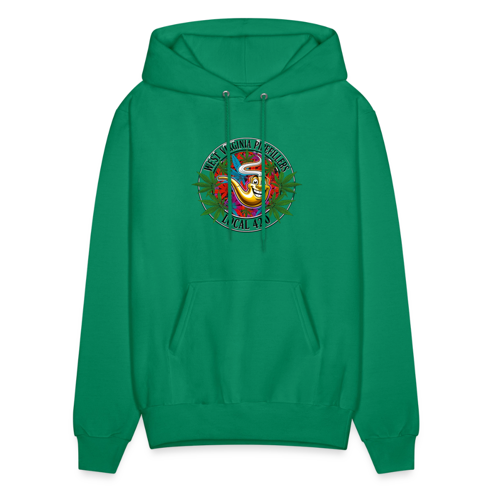WEST VIRGINIA  PIPEFILLERS LOCAL 420 Men's Hoodie - kelly green