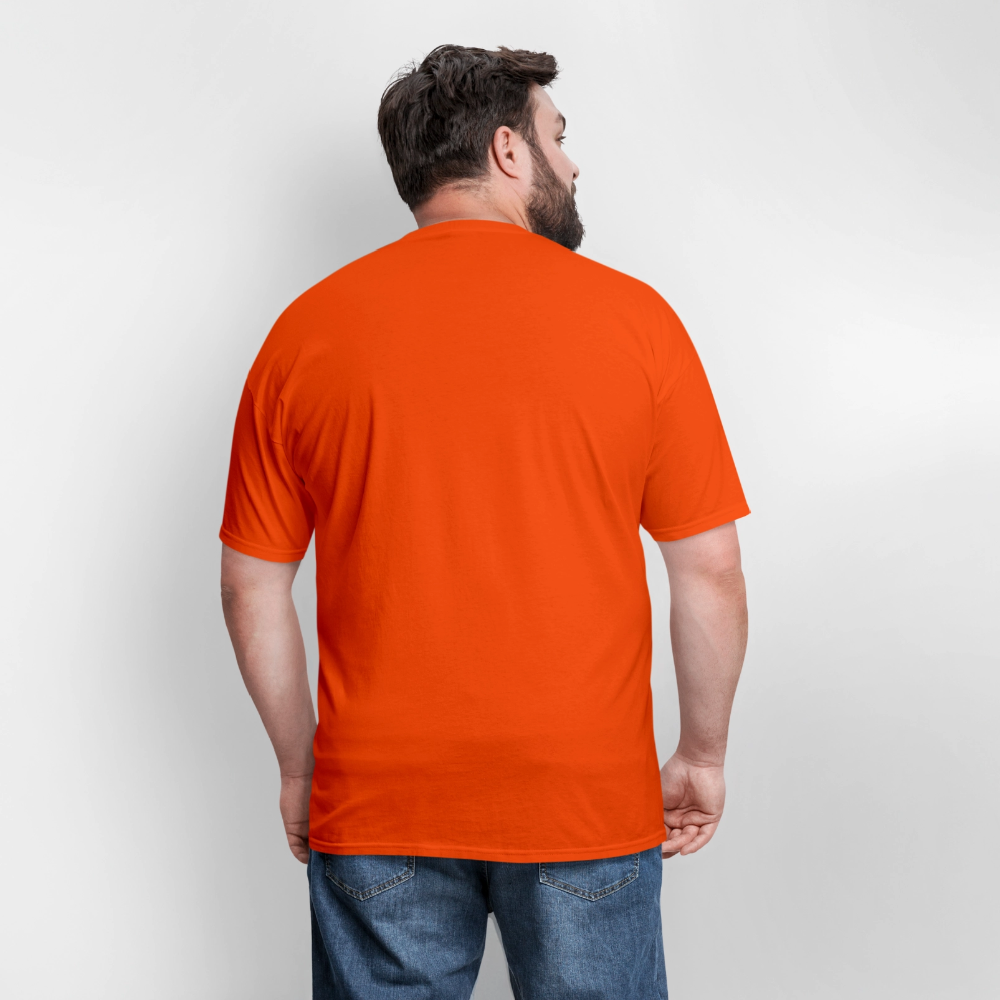 NEW JERSEY PIPEFILLERS LOCAL 420 Men's T-Shirt - orange