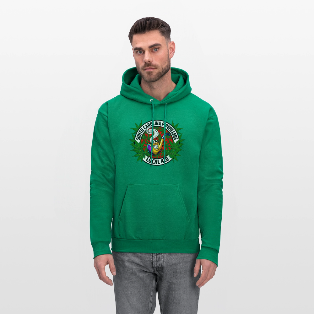 SOUTH CAROLINA PIPEFILLERS LOCAL 420 Men's Hoodie - kelly green