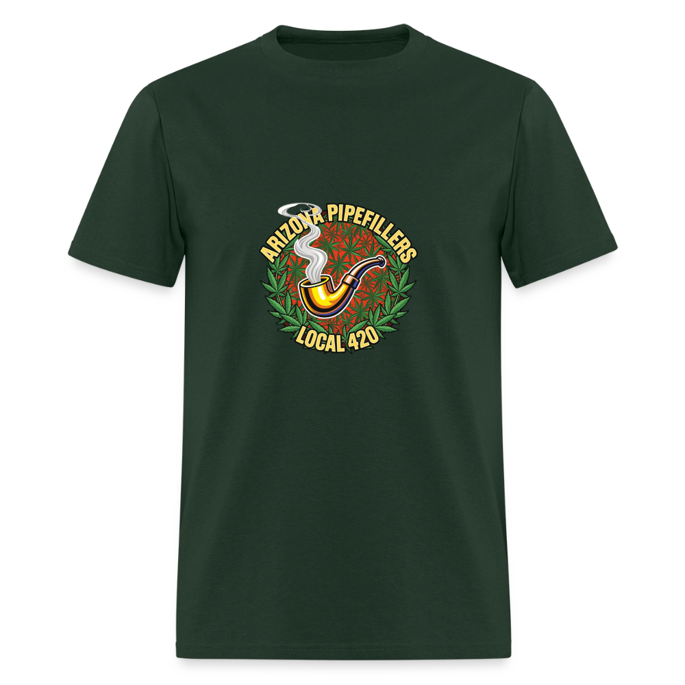 ARIZONA PIPEFILLERS LOCAL 420 MEN'S T-Shirt - forest green